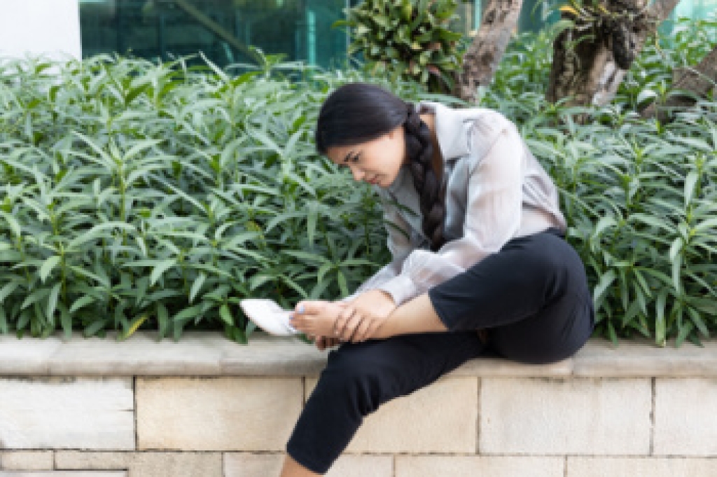 Foot Blisters Caused by Friction